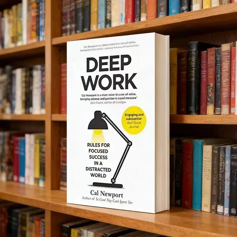 

Deep Work By Cal Newport Rules For Focused Success in a Distracted World Novel Paperback In English english books libreria