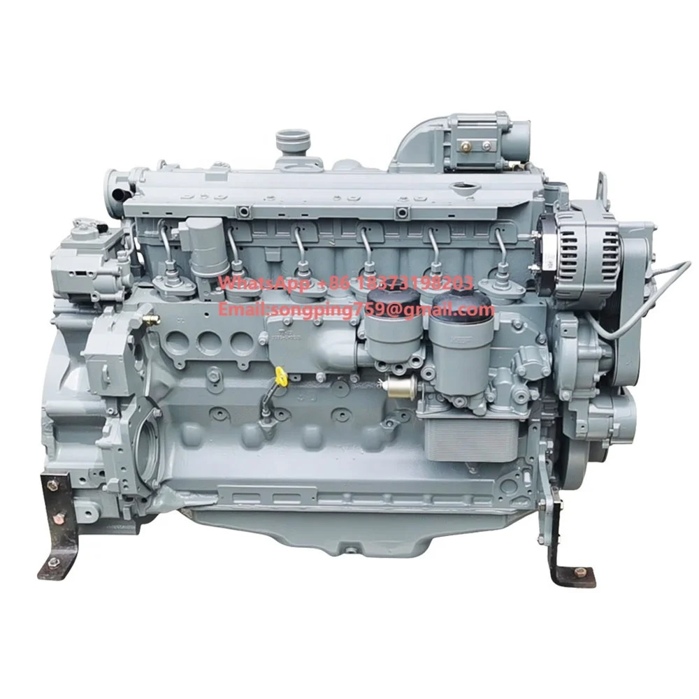 Water Cooled D6D Complete Diesel Engine Assy for Sale