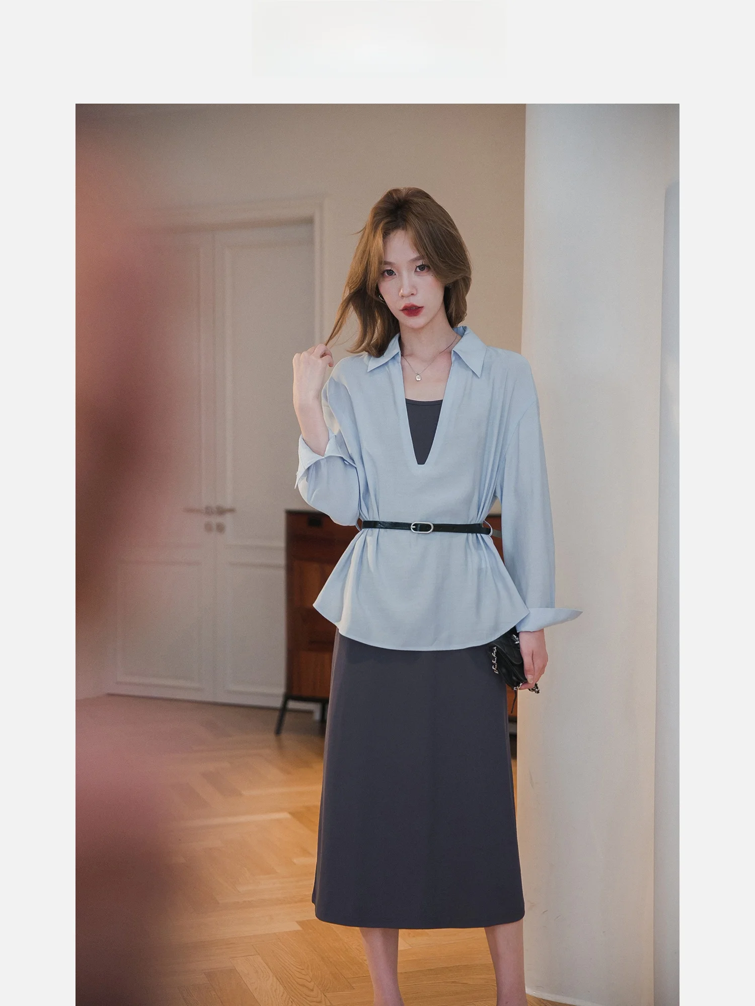 

Женский дышащий комплект из шифона для похудения, летний, новый, из двух предметов, повседневный, элегантный, спортивный, легкий