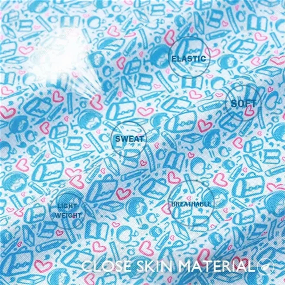 New Heart Golf Print Polo Summer Men's Golf Apparel Classic Moisture Wicking Dry Short Sleeve Quick Dry Printed Golf T-shirt