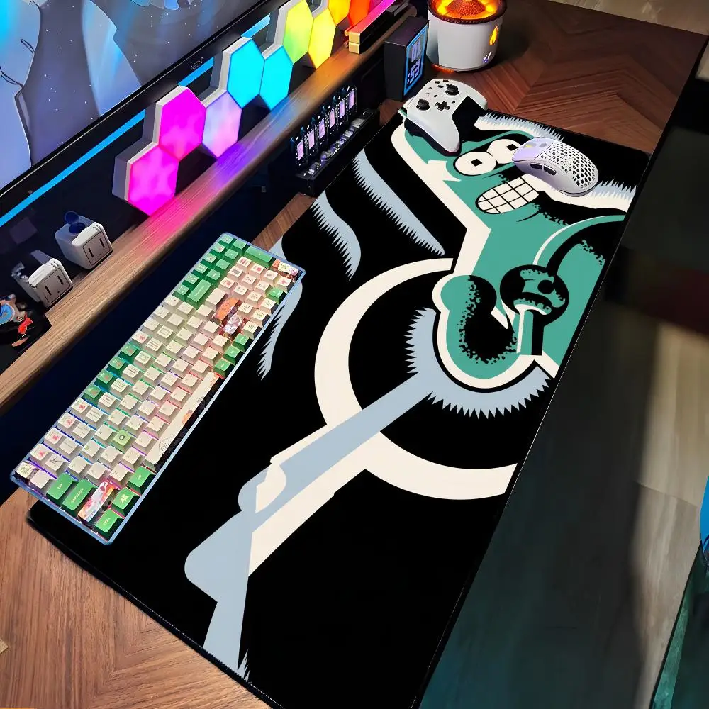 

Anime F-Futurama Mouse Pad Large Rubber Tablepad PC Game Mousepad Laptop Desk Pad XXL Non-slip Computer Keyboard Mouse Mat