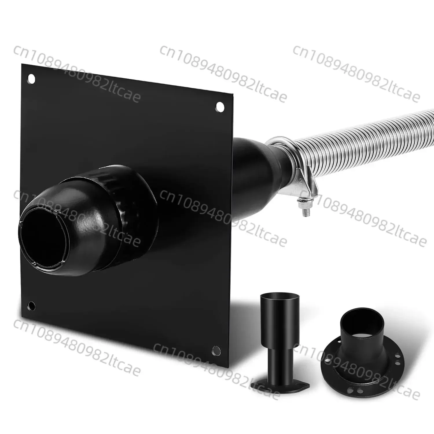 Generator Expansion Kit with Insulated Through-Wall Mounting Plate for Safe Exhaust