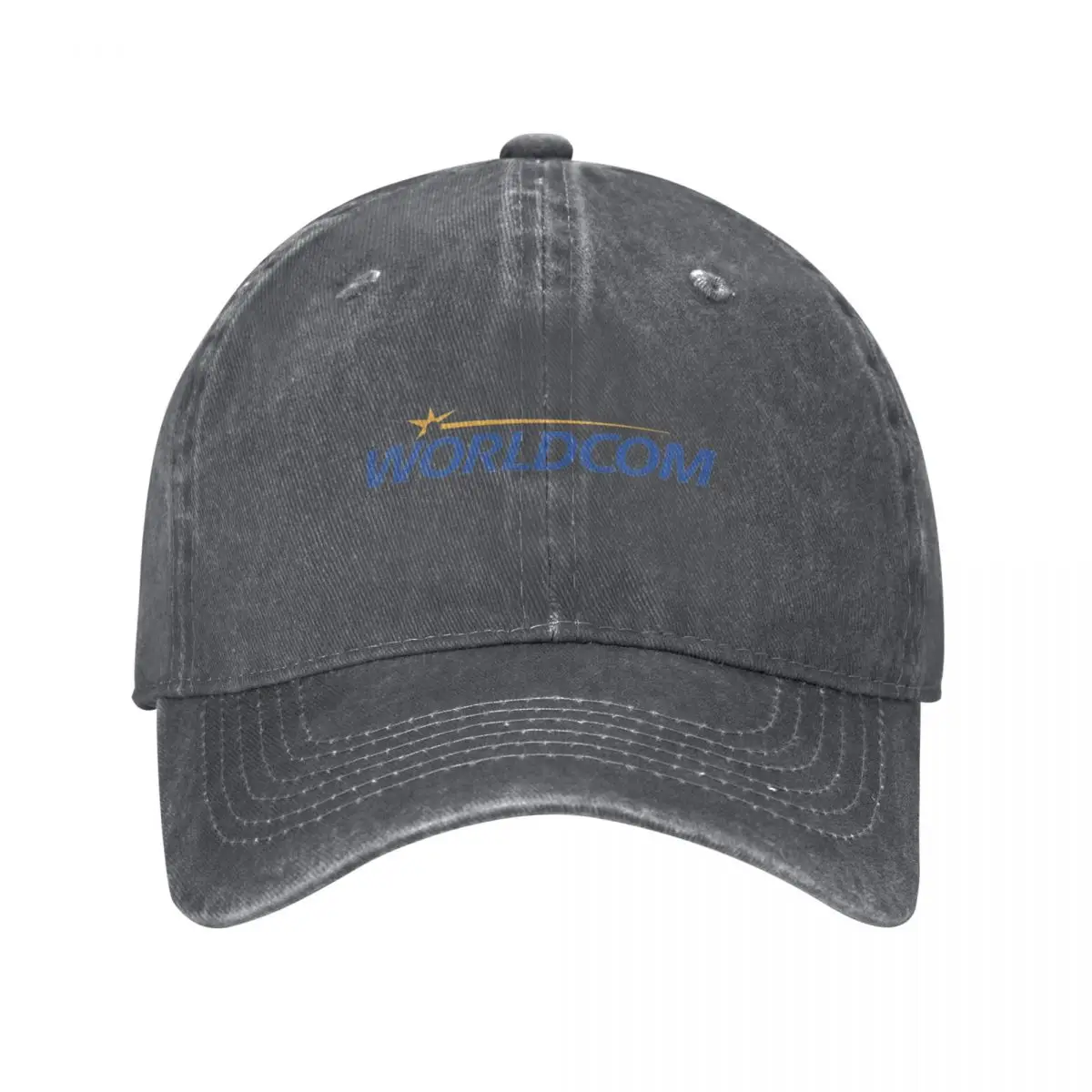 

Logo of the missing company Worldcom Baseball Cap Beach Bag western Hat foam party Hat Ball Cap Boy Women's