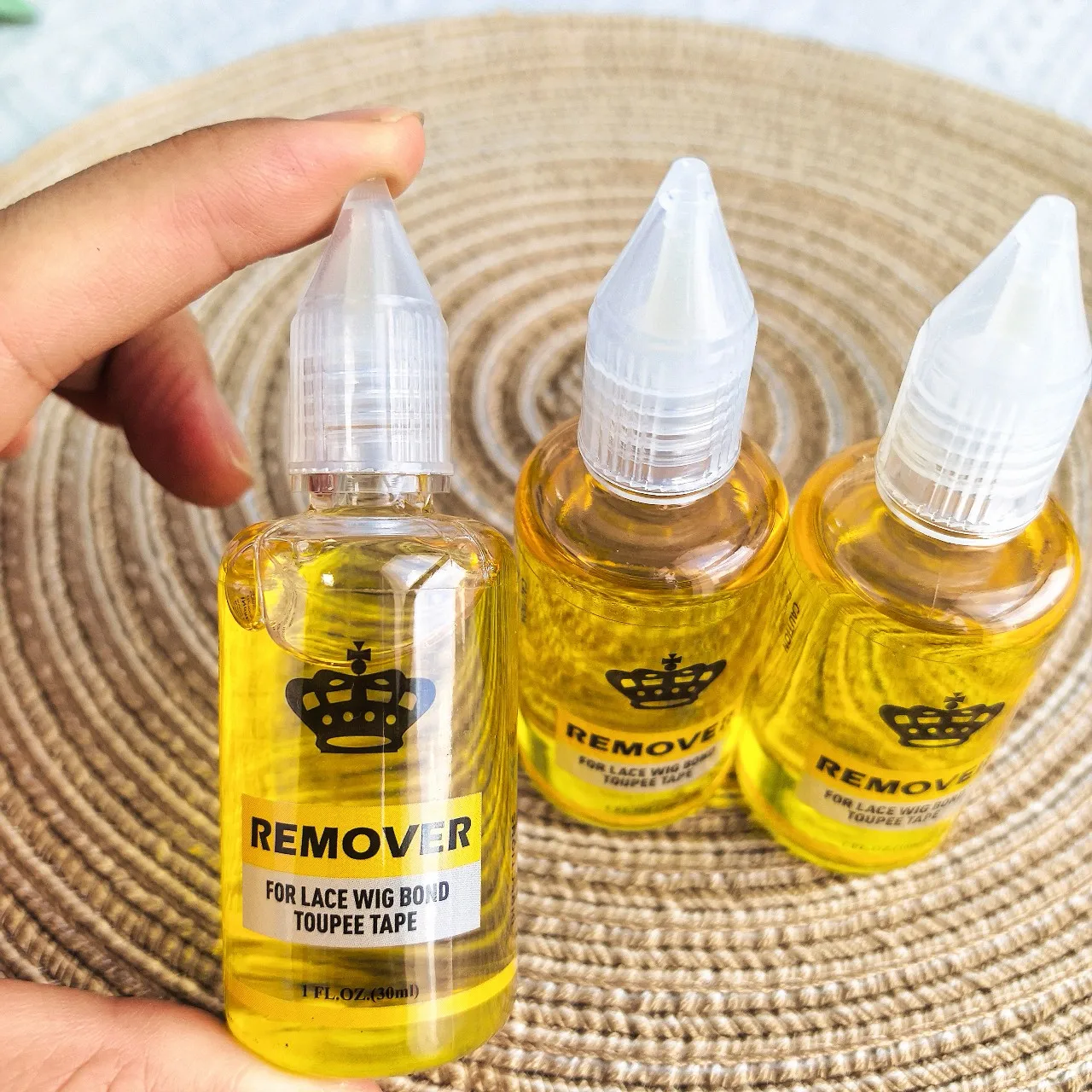Wig Glue Remover 30ml X 1/5/10/20 Bottles Tape In Hair Extensions Remover For Adhesive Residue | Lace Front Wig Glue Remover