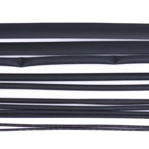 Protector de Cable de 1/5/10M, negro, 1-120mm, funda de tubo termorretráctil, Cables, funda termorretráctil, accesorios de cableado eléctricos