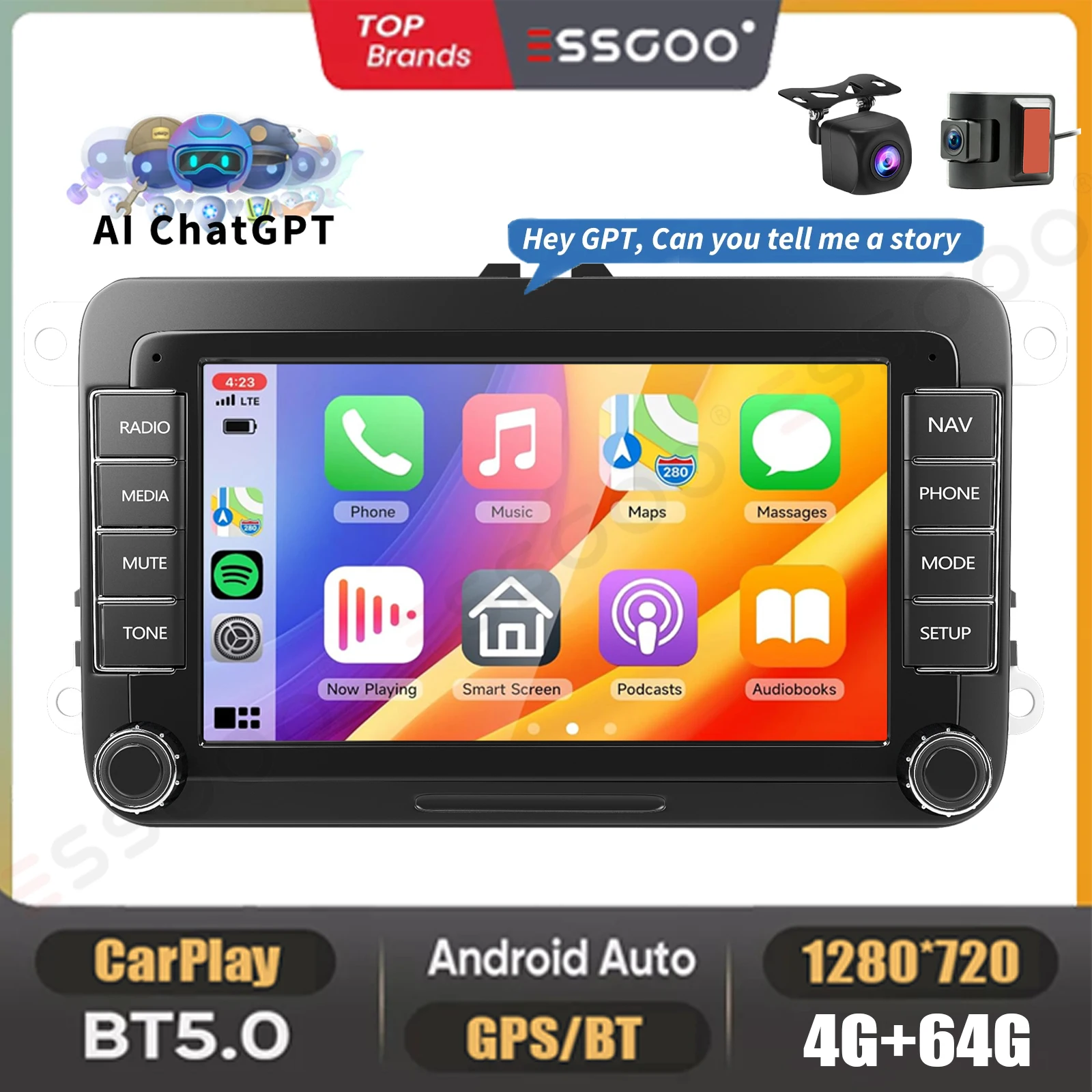 7" Car Stereo Ai Ch… - image