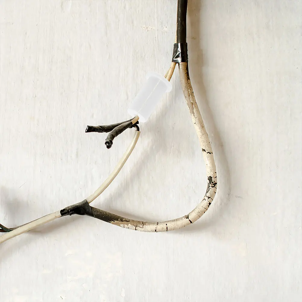 

4pcs Silicone Cable Grommets Durable Dustproof Protectors Easy Install with Wall Anchors Long Life Kits for Home Office Wall