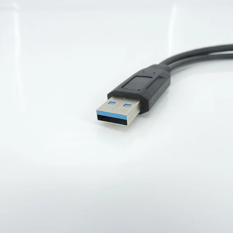 Concentrador de datos USB 3,0 A 1 macho A 2 USB Dual hembra, adaptador de corriente Y divisor, Cable de alimentación de carga USB, Cables de extensión