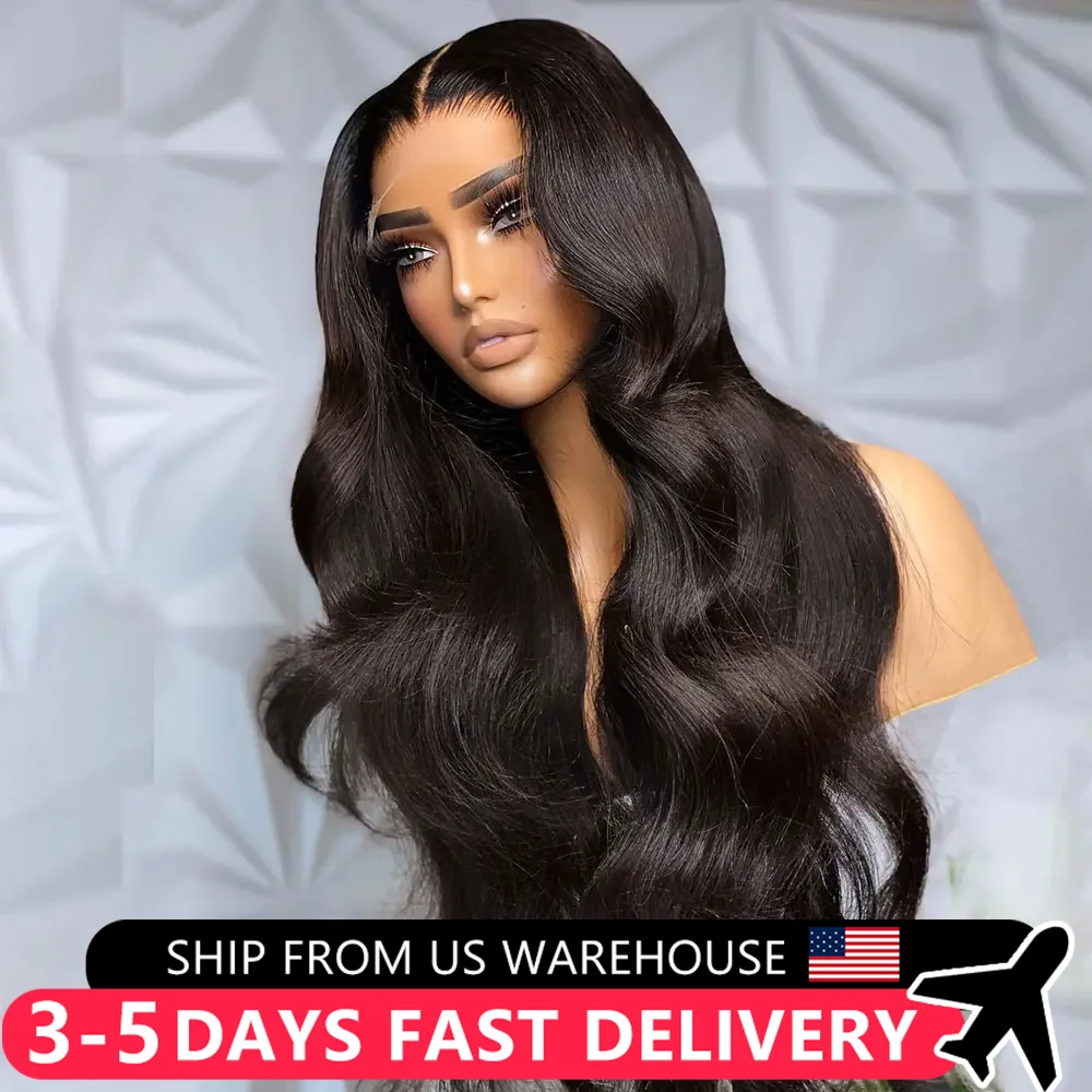 4x4 Body Wave Lace Closure Wigs For Women Body Wave Human Hair Wig 30 32 34 Inch 180% 13x4 13x6 Lace Frontal Wig MYLOCKME