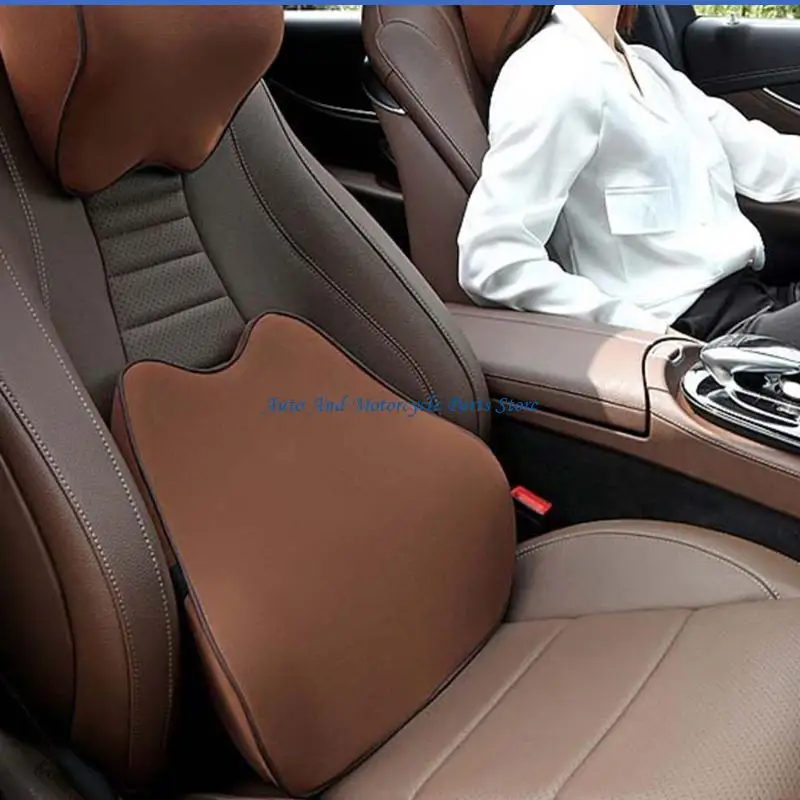 P9FD Memory Cotton للمقعد مسند رأس وسادة رأس الراحة وسادة وسادة وسادة السيارات