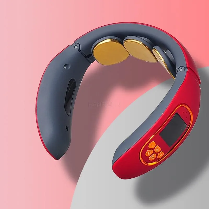 

Cervical spine massager home heating neck massager electric pulse shoulder and neck neck protector physiotherapy device