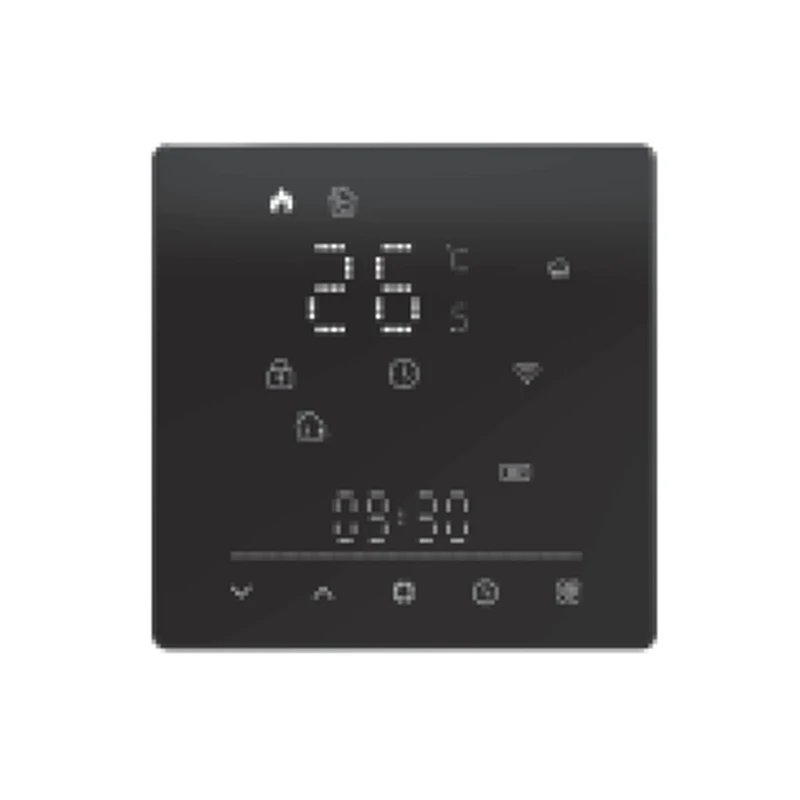 Tuya Wifi Matter Thermostat Boiler Heating Temperature Controller Support APP Remote Control Alexa Voice Control B
