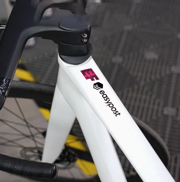 

4PCS/SET Racing Style 8cm Waterproof Stickers Multi-color Vinyl Decals for Car Motorcycle Bike Helmet Decor