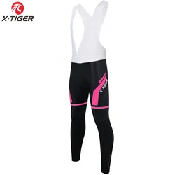 X-Tiger Pro Women Shockproof Cycling Bib Pant Mountain Bike Cycling Bib Trouser MTB Bicycle Cycling Tights Ciclismo Pantalones