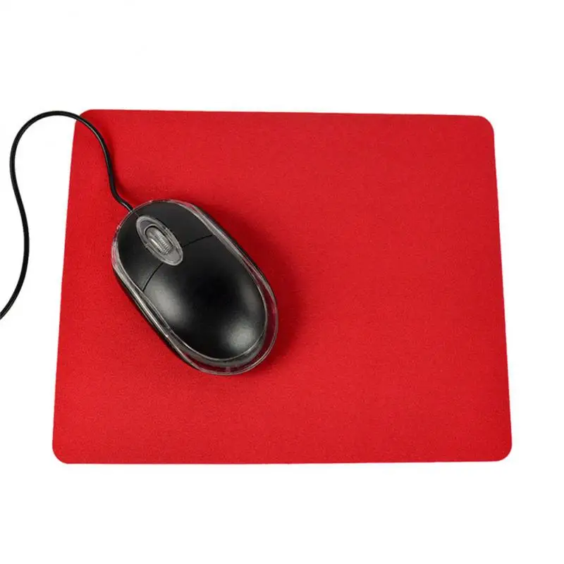 1pcs Deskpad Cute Desk Mats Mouse Pad Mini Waterproof PU Leather Laptop Mouse Mat Keyboard Desktop Protector Office Supplies