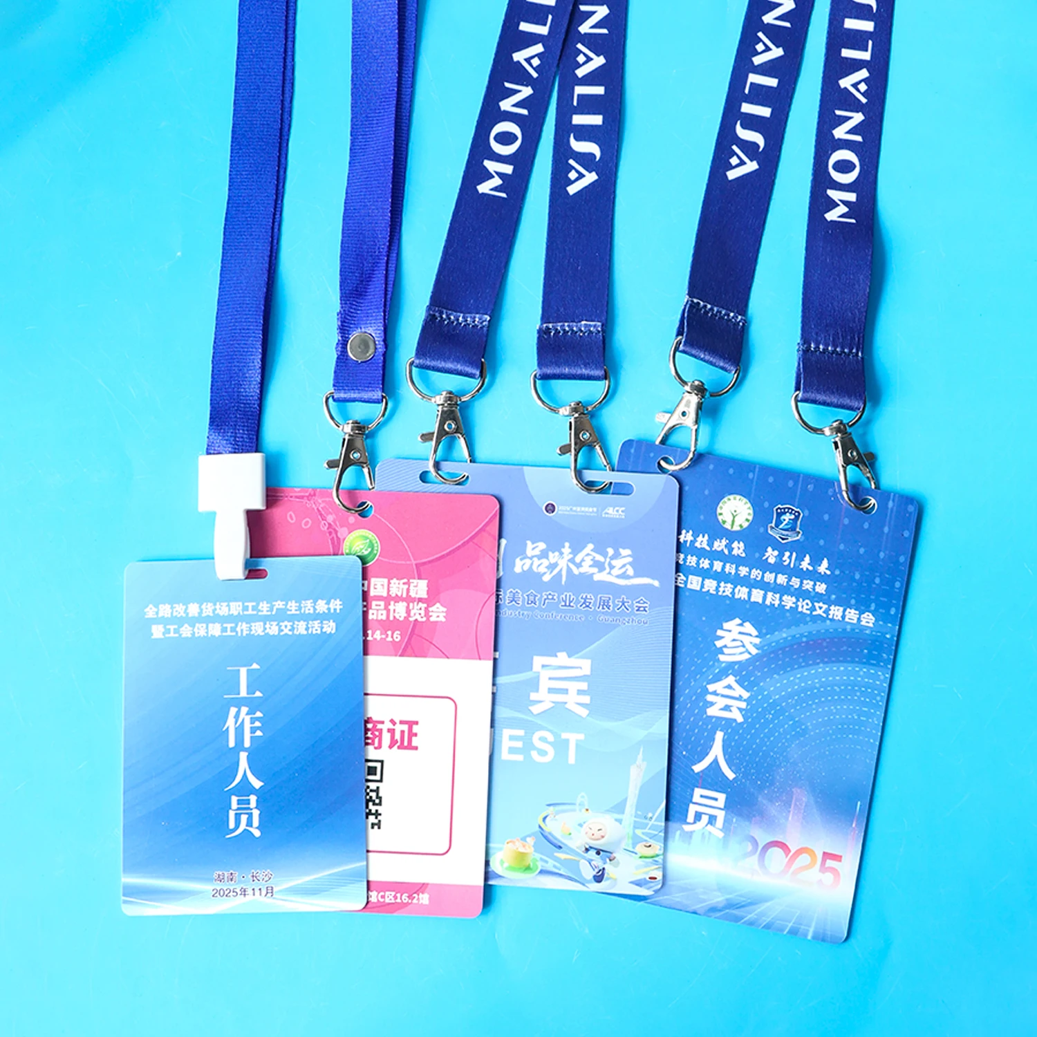 

Customized PVC Printing Card, 1mm Thick Glossy Matte Finish, Business ID Badge, VIP Event Card Color Printing Card Custom