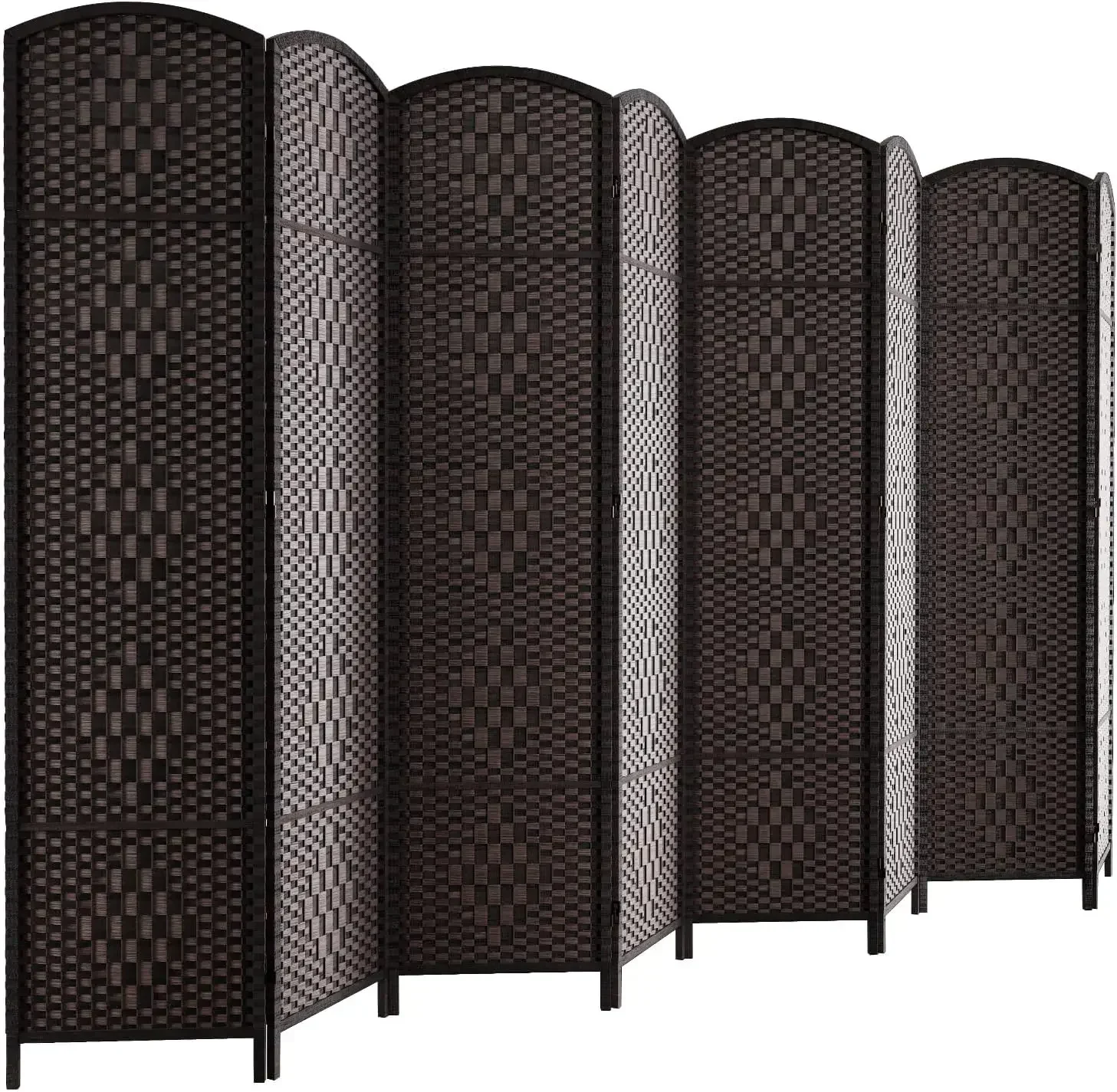 Room Divider for Space Separation, Room Dividers and Folding Privacy Screens, 6ft Wall Partitions, Privacy Screen, 16in Folding