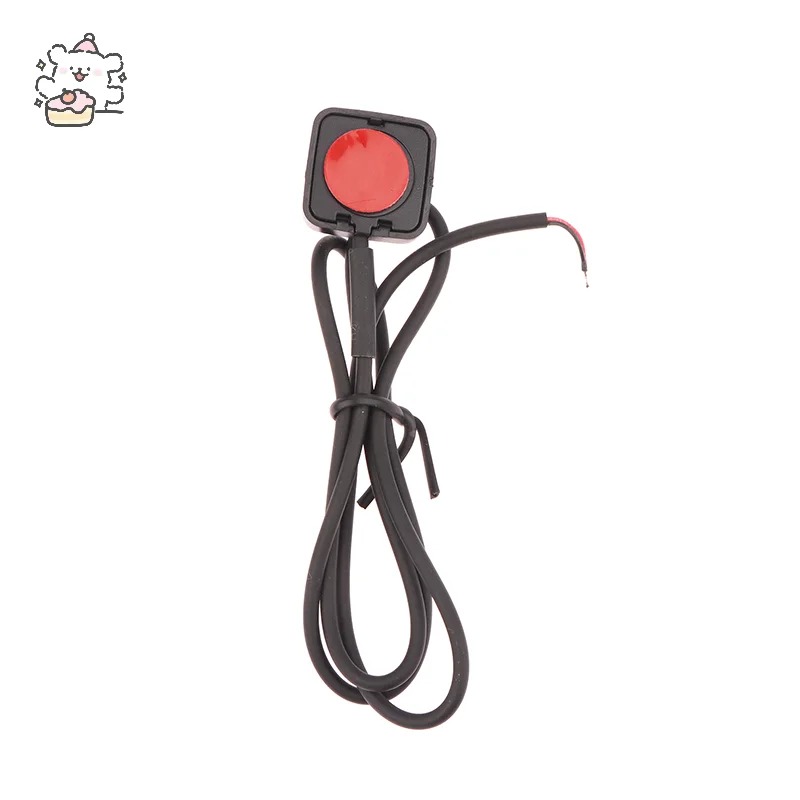 

1Pcs Waterproof Mini Momentary Push Button Switch with 50/70/90CM Wires For Truck Boat Automotive