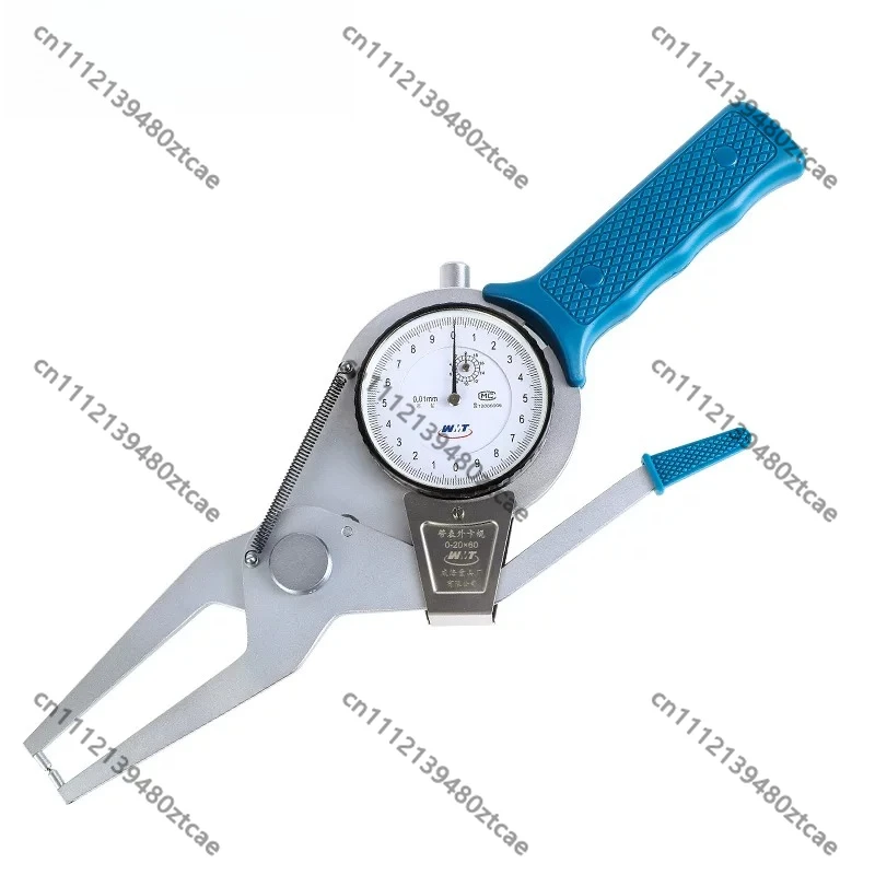 0-20mm Dial External Caliper Gauge High Precision Outside Diameter Measuring Tool Large Range Snap Gauge