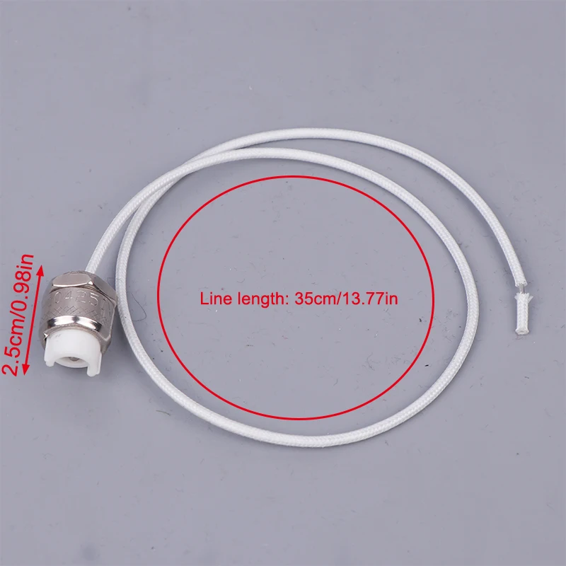 Set of 2 R7S Ceramic LED Lamp Holder for Tubing Heating Tests