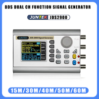 Juntek JDS2900 Dual Channel Dds Function/Arbitrary Waveform Signal Generator/Frequency Meter, 60m High-Precision Generator