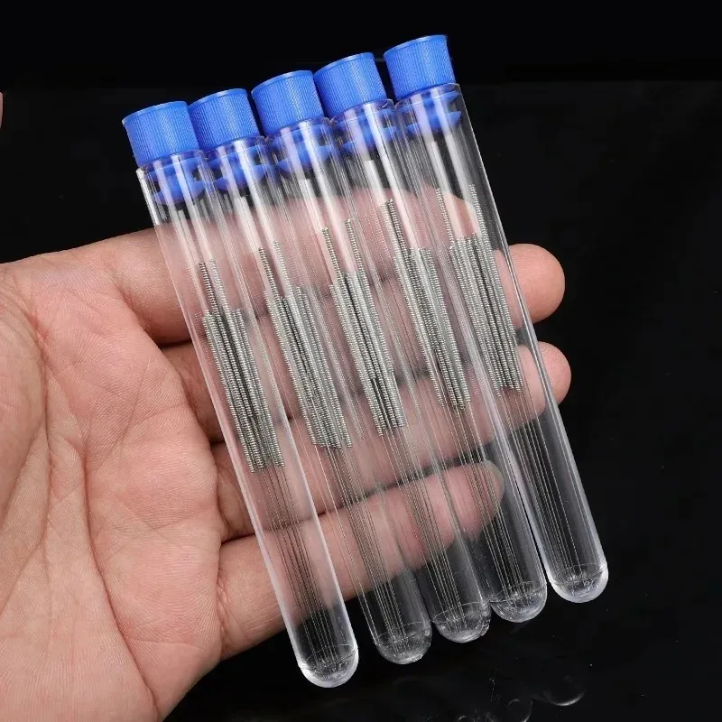 Stainless Steel Wiper Nozzle Cleaning Kit for Unclog Car Glass 3D Printer JetsGas Stoves Shower Heads Cleaning Needle 10/30PCS