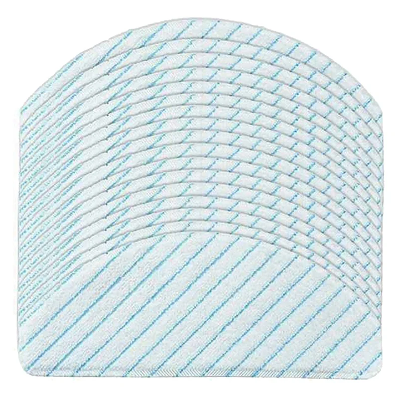 

240Pcs Microfiber Mopping Pads For ECOVACS DEEBOT OZMO T8 T9 AIVI Vacuum Cleaner Washable Mop Cloth Rags