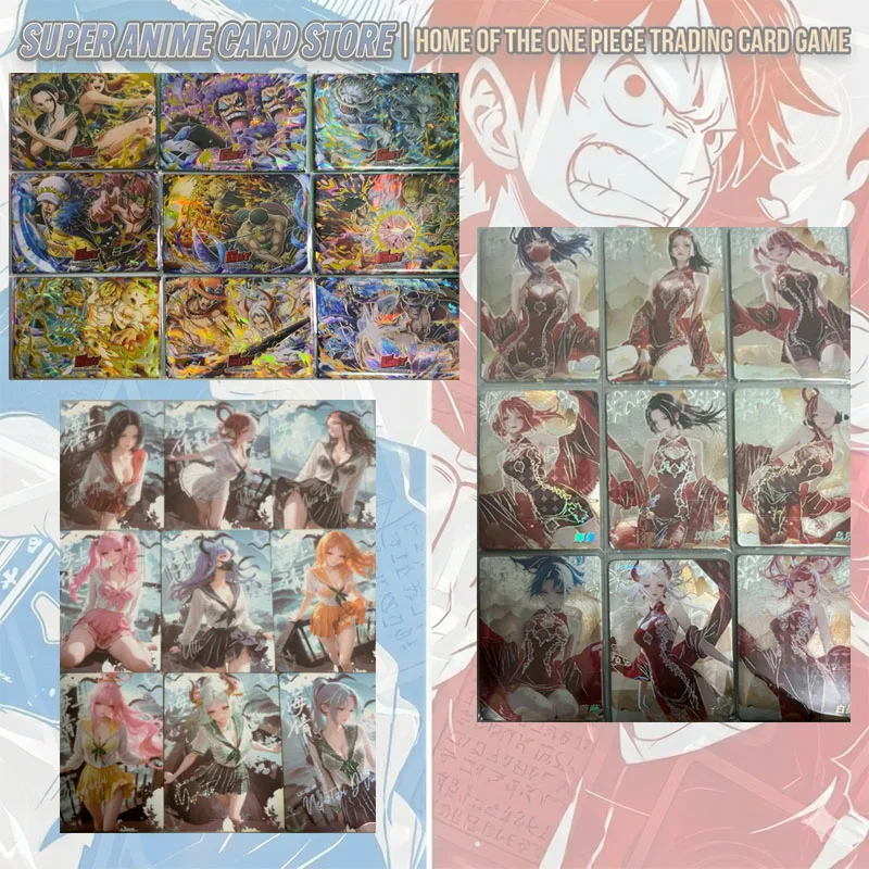 Japanese Anime ONE PIECE PH XL GST Yamato Vinsmoke Reiju Nico Robin Carrot Boa Hancock Shirahoshi Nami Collectible Cards
