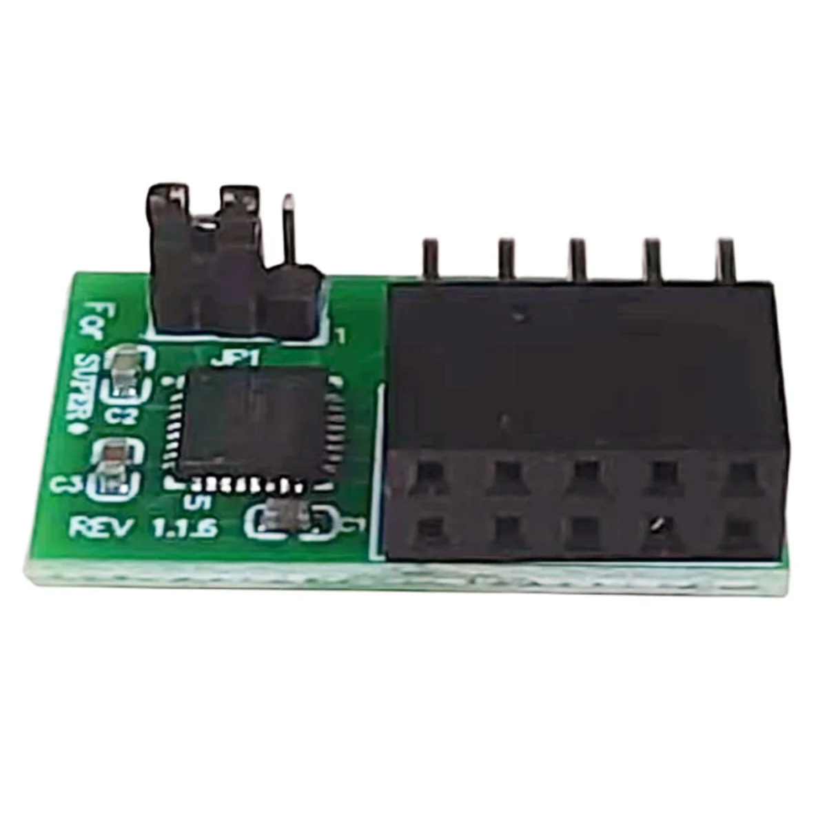 10Pin SPI TPM 2.0 Module Trusted Platform TPM 2.0 Horizontal Trusted Platform Module for SuperMicro-AOM-TPM-Parallel(B)