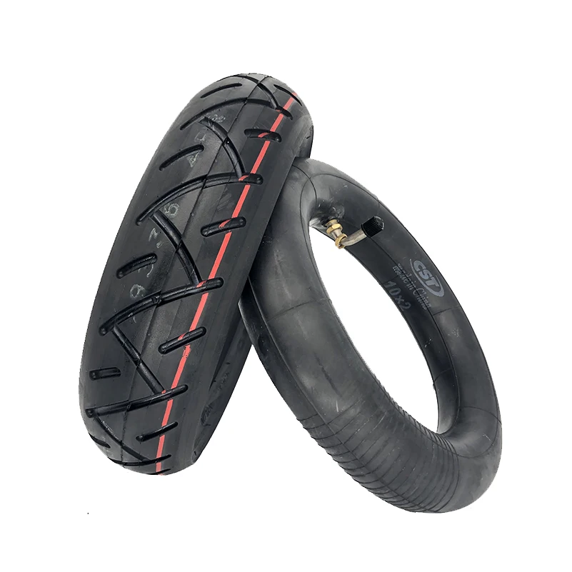 10 Inch Tire CST 10x2.50 Inner And Outer Rubber Tire For Quick 3 Zero Electric Scooter Explosion-proof Tires