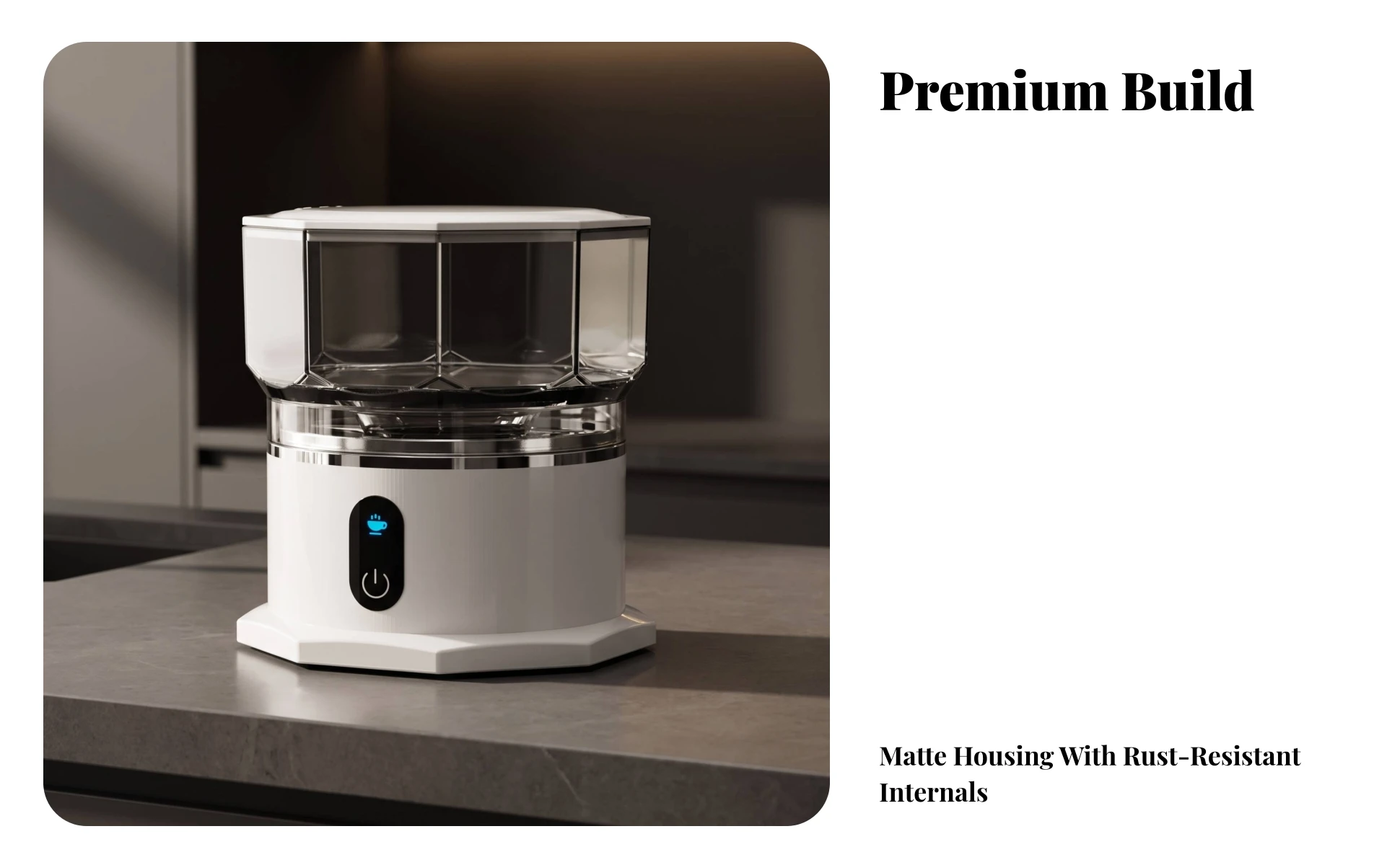 Mini Coffee Maker with Cup Portable Pour-over Coffee Brewer Appliance Small-Space Removable for Travelers, Travel, Office