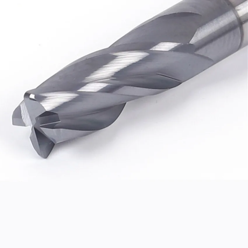 PM-4R-D5.0R0.5/PM-4R-D5.0R1.0/PM-4R-D4.0R0.5/PM-4R-D4.0R1.0 PM-4R ZCC.CT End Mills 4 Flute Corner Rounding End Mills 1pcs/box