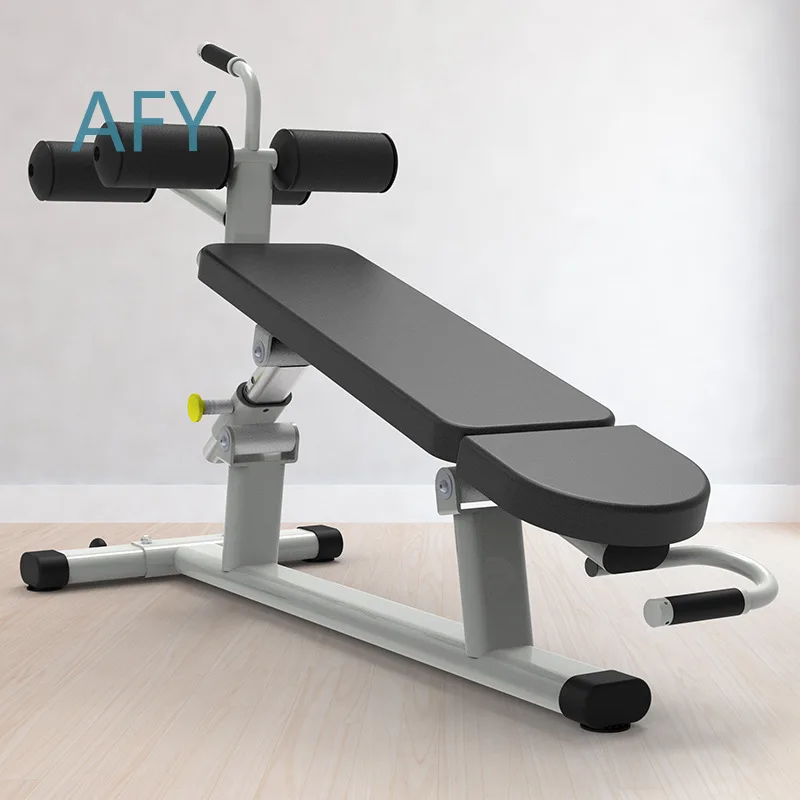 Adjustable Decline Abdominal Board for Fitness Training Ab Crunch Machine for Sit Up Exercise Core Workout Equipment for