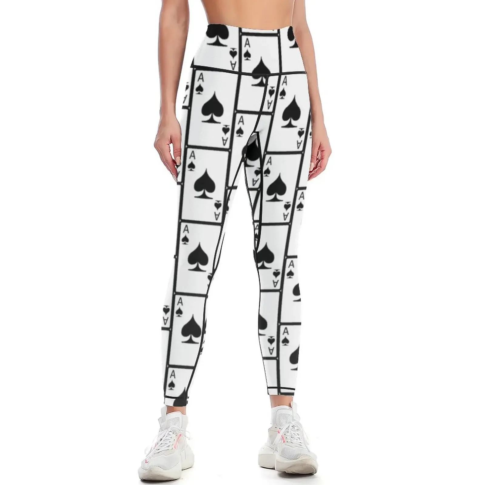 

Ace of Spades Leggings gym's clothing sport legging legings for fitness Women sports Womens Leggings