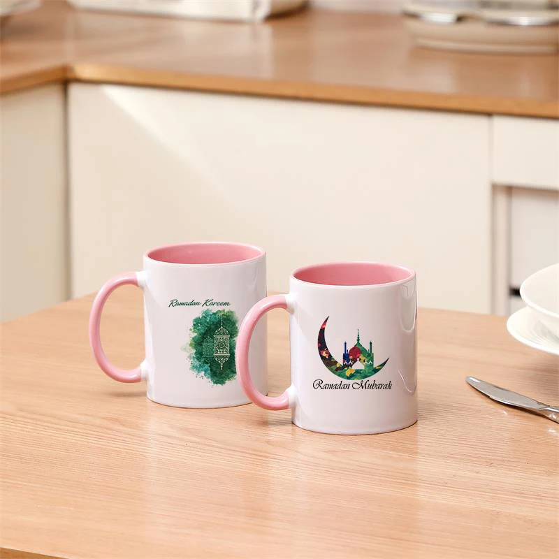 

Кружка в стиле бохо с полумесяцем и небесными мотивами для Рамадана, забавный подарок для женщин, кружка для чая, кофе, пива