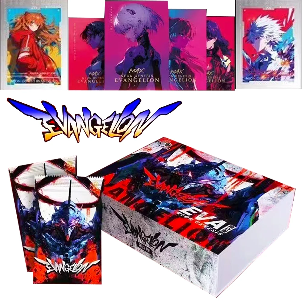 

Wholesale EVA Evangelion Card Chronicle Series Anime Karakter Asuka Ayanami Rei Mecha Anime Game Collection Card Kids Gift Toys