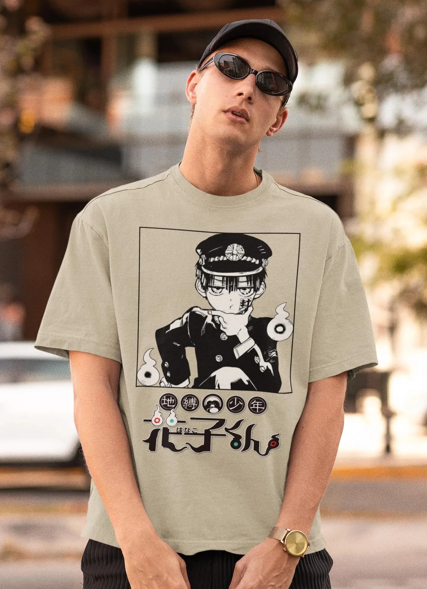 Hanako Kun Shirt – Toilet Bound Anime Tshirt,Manga Cosplay Tee Summer unisex Loose and Breathable cotton T-shirt Top