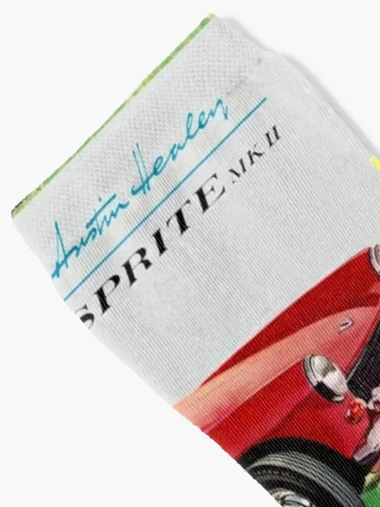 AUSTIN HEALEY SPRITE - SALES BROCHURE Socks basketball designer brand new in's Designer Man Socks Women's