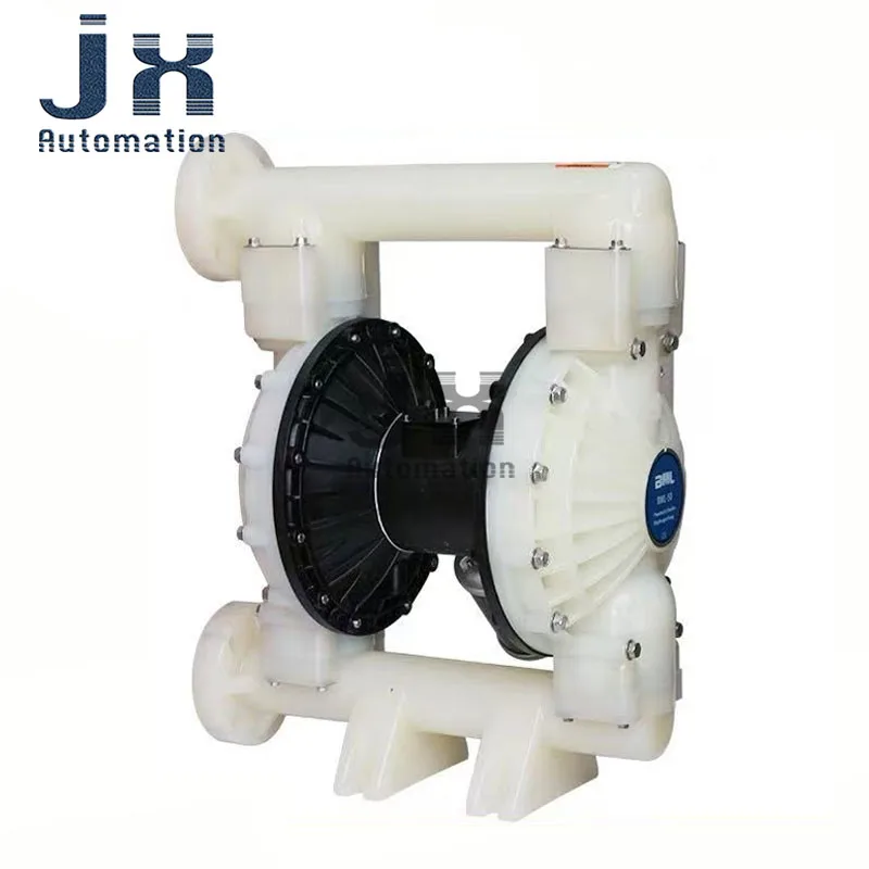 

Пневматический мембранный насос BML-50P Материал PP 568 л/мин Диаметр входа и выхода 2 дюйма в основном используется в печатной промышленности