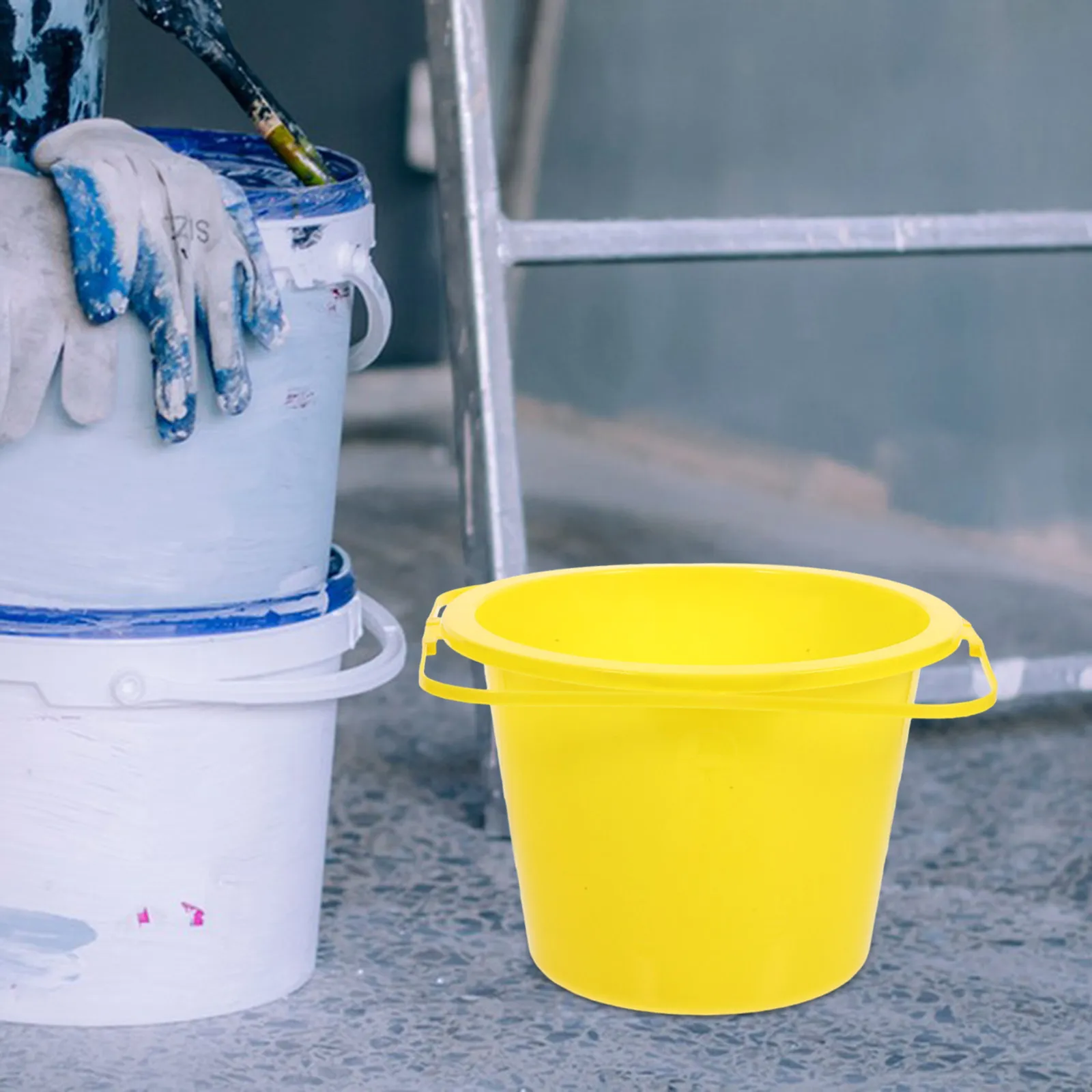 

Пластиковый контейнер для краски Art Bucket повышенной прочности с ручкой, многофункциональный для хранения, для сада, уборки, покраски, для использования в помещении и на улице