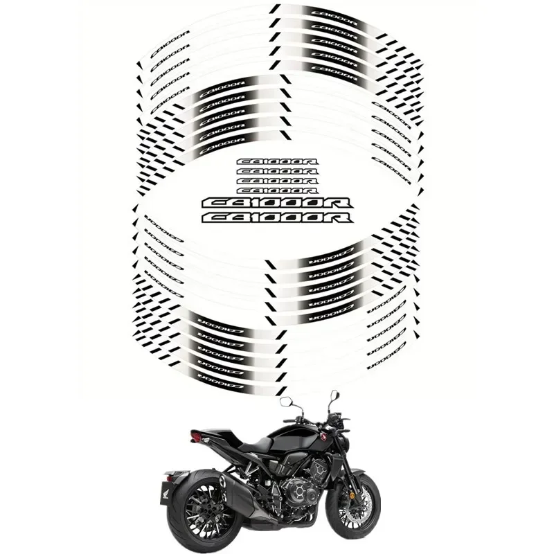 FOR HONDA CB1000R Motorcycle Parts Contour Wheel Decoration Decal Sticker - A Motor