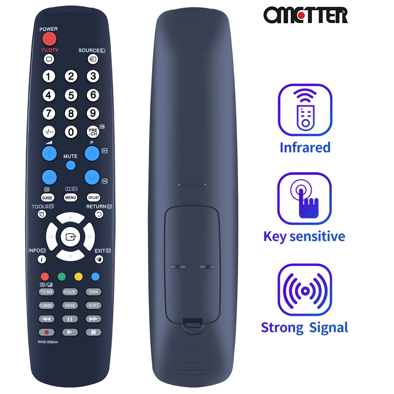 جديد BN59-00684A صالح لسامسونج التلفزيون عن بعد التحكم LE26A456C2C LE32A457C1D LE32A466C2M LE26A456C2D LE26A457C1C LE26A457C1D