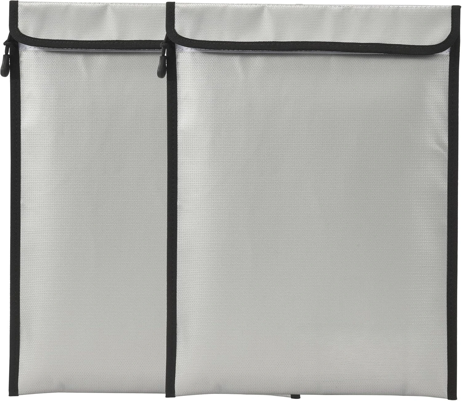 

Два огнестойких мешка для документов (15 x 11 дюймов) и водонепроницаемый, огнестойкий мешок для хранения на молнии.