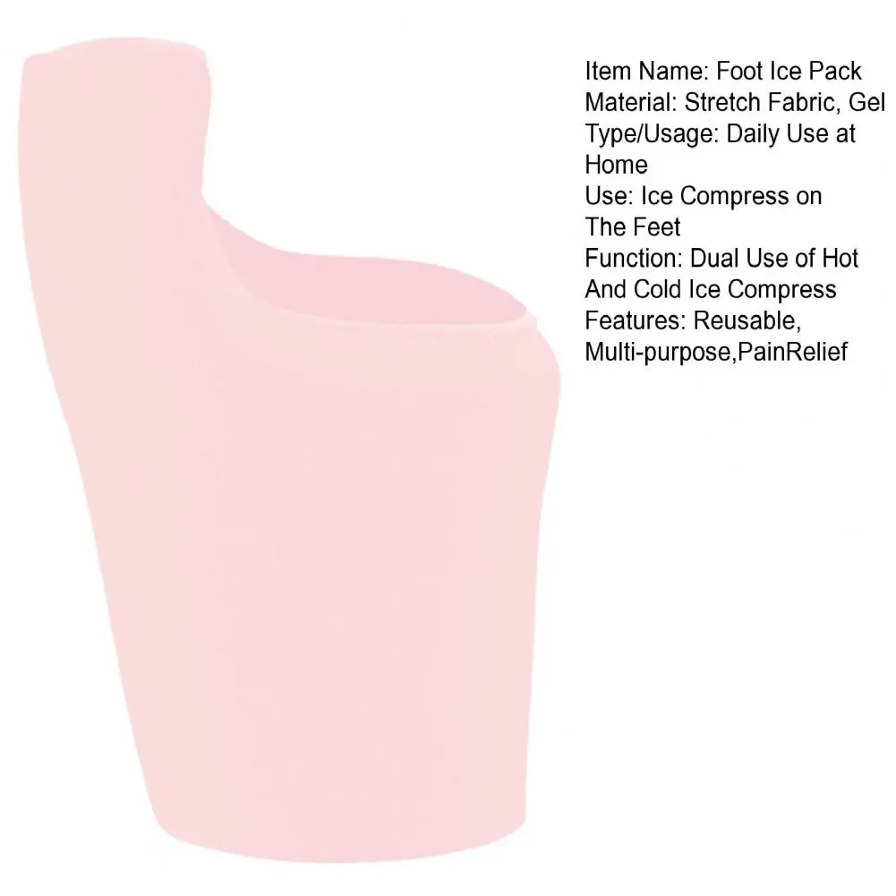 17*11 سنتيمتر القدم تو الجليد حزمة التفاف الورم جراحة التهاب اللفافة الأخمصية أروح تورم الإصابات الساخن الباردة ضغط العلاج حزمة