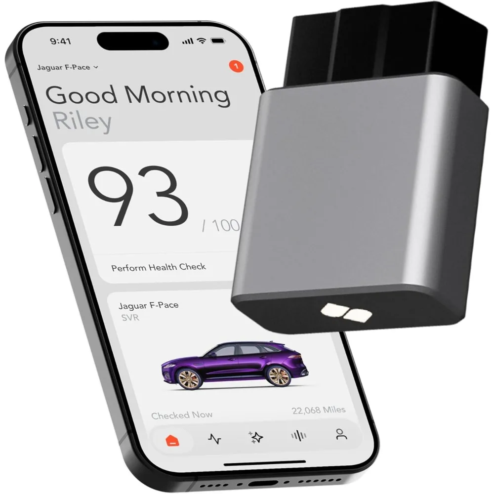 

Bluetooth OBD2 Scanner for iPhone Reads 50K Codes Tracks History Recalls No Fees 2008 Gas Cars