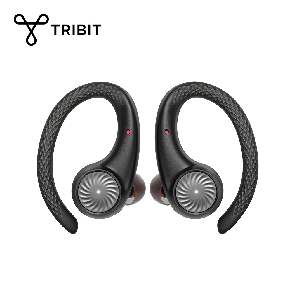 Tribit MoveBuds H1 Wireless Bluetooth Earbuds 65H Playtime IPX8 Waterproof Ear-hanging Earphones With Noise Cancel, Apt-X Tech