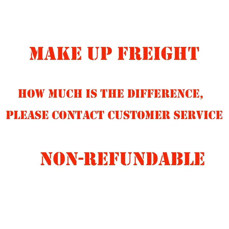 

Make up freight/ difference