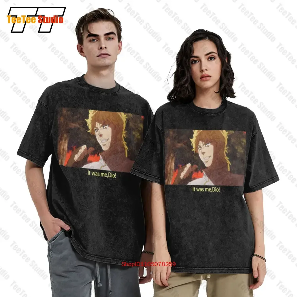 Jojo'S Bizarre Adventure Phantom Blood Dio Brando Oversized T-Shirt U3QN