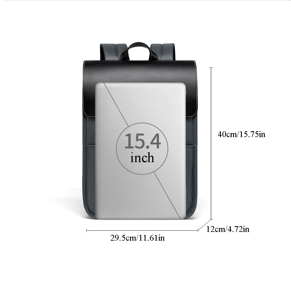 Backpack Men's High-End Fashion Simple Business Commuting Computer Bag Trendy Women's Bag Large Capacity Backpack