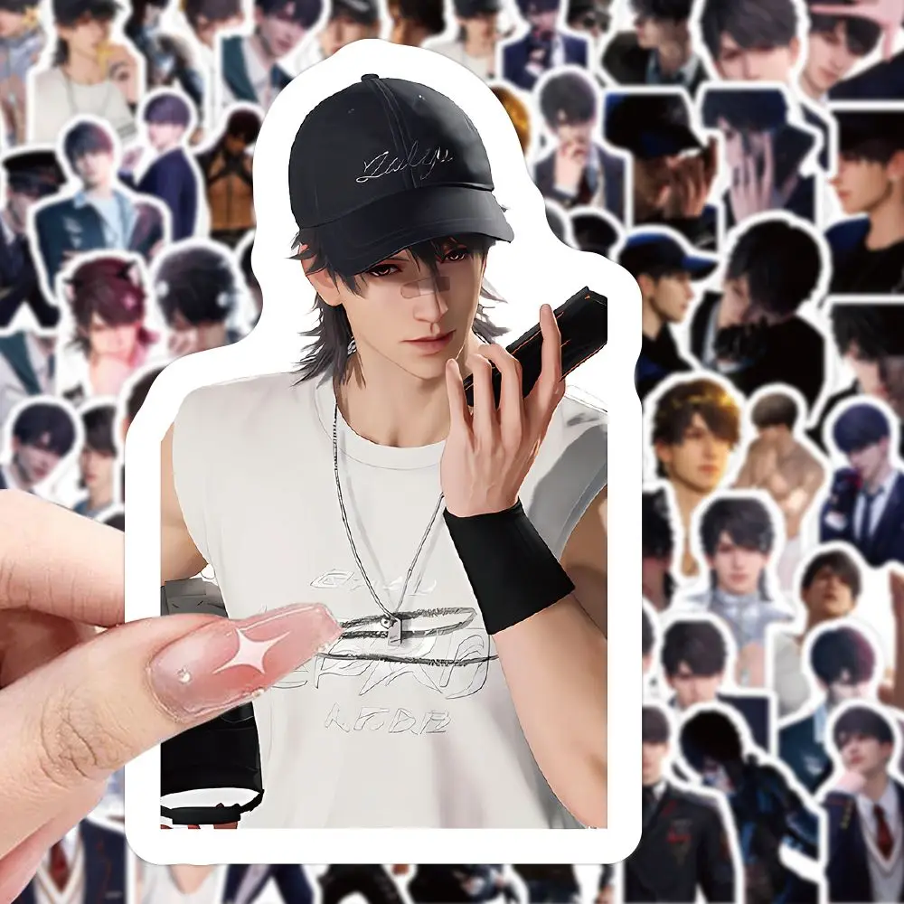 A complete set of 100 stickers of "Xia Yizhou", game-related small stickers, "Love in Deep Space" series